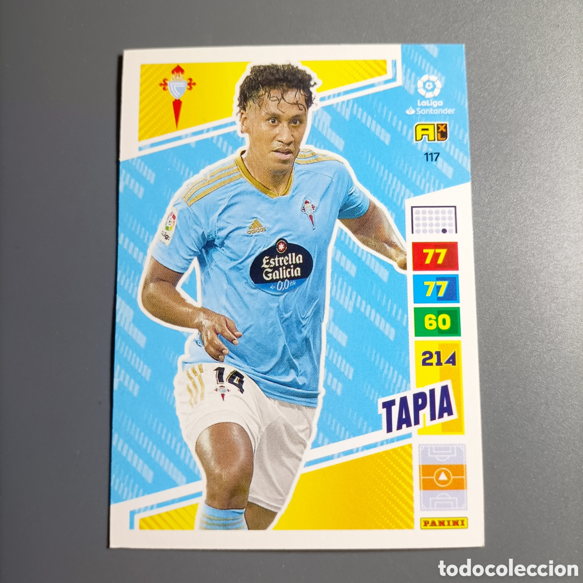 Cartes &agrave; collectionner de Football: ADRENALYN. LIGA 2022-2023 (CELTA) №117 TAPIA