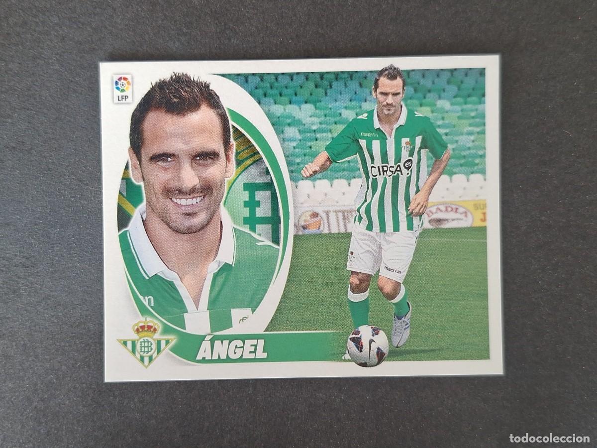 Cartes &agrave; collectionner de Football: L5 ANGEL REAL BETIS BALOMPIE FICHAJE 54 LIGA ESTE 2012 2013 12 13 NUNCA PEGADO SIN PEGAR
