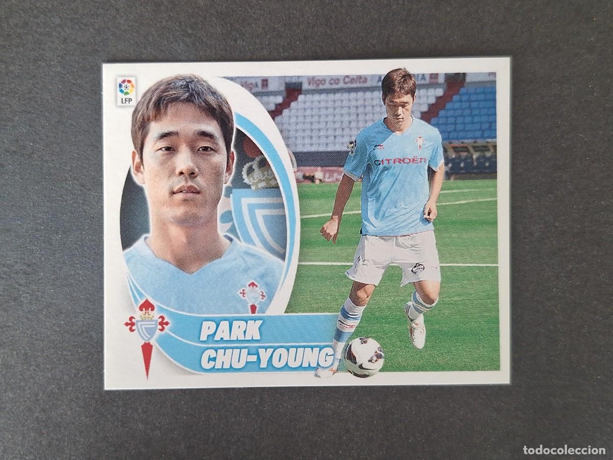 Cromos de f&uacute;tbol: L5 PARK CHU-YOUNG CELTA DE VIGO FICHAJE 55 LIGA ESTE 2012 2013 12 13 NUNCA PEGADO SIN PEGAR
