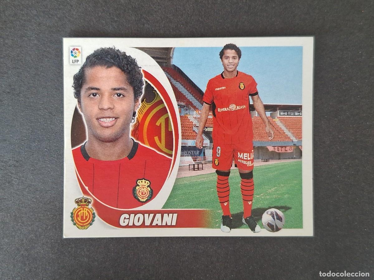 Cromos de f&uacute;tbol: L5 GIOVANI R. C. D. MALLORCA FICHAJE 57 LIGA ESTE 2012 2013 12 13 NUNCA PEGADO SIN PEGAR