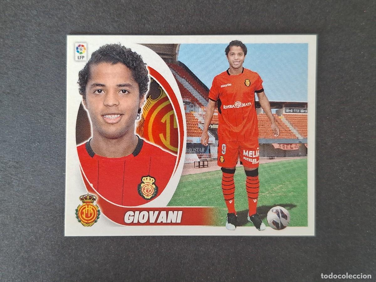 Cromos de f&uacute;tbol: L5 GIOVANI R. C. D. MALLORCA FICHAJE 57 LIGA ESTE 2012 2013 12 13 NUNCA PEGADO SIN PEGAR