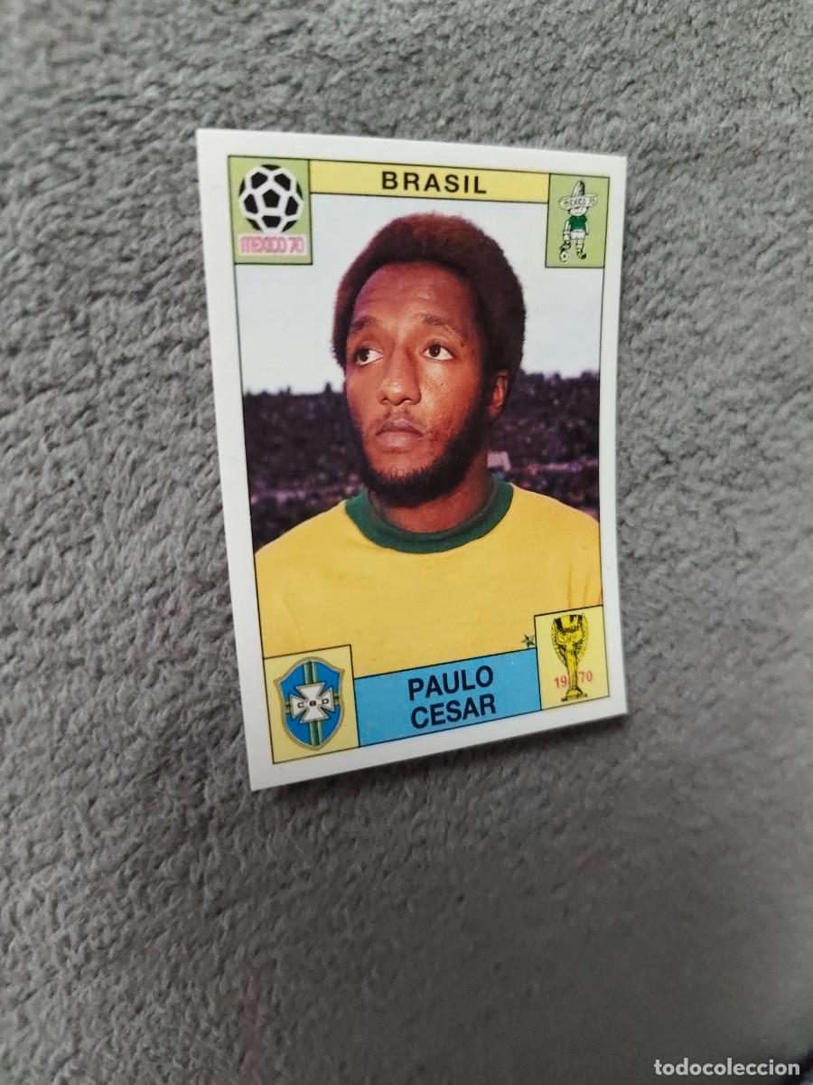 Cromos de f&uacute;tbol: 39 WORLD CUP STORY PANINI PAULO CESAR (BRASIL) - MUNDIAL 1970 70 -- MUNDIAL SONRICS AAJ