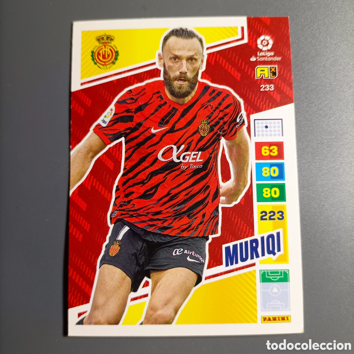 Cromos de f&uacute;tbol: ADRENALYN. LIGA 2022-2023 (MALLORCA) №233 MURIQI