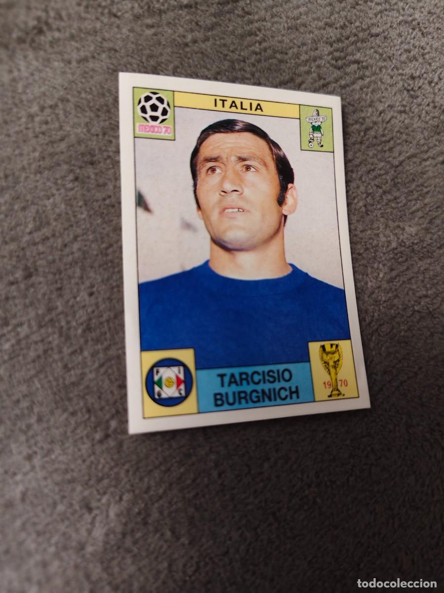 Cromos de f&uacute;tbol: 45 WORLD CUP STORY PANINI TARCISIO BURGNICH (ITALIA) - MUNDIAL 1970 70 -- MUNDIAL SONRICS AAJ