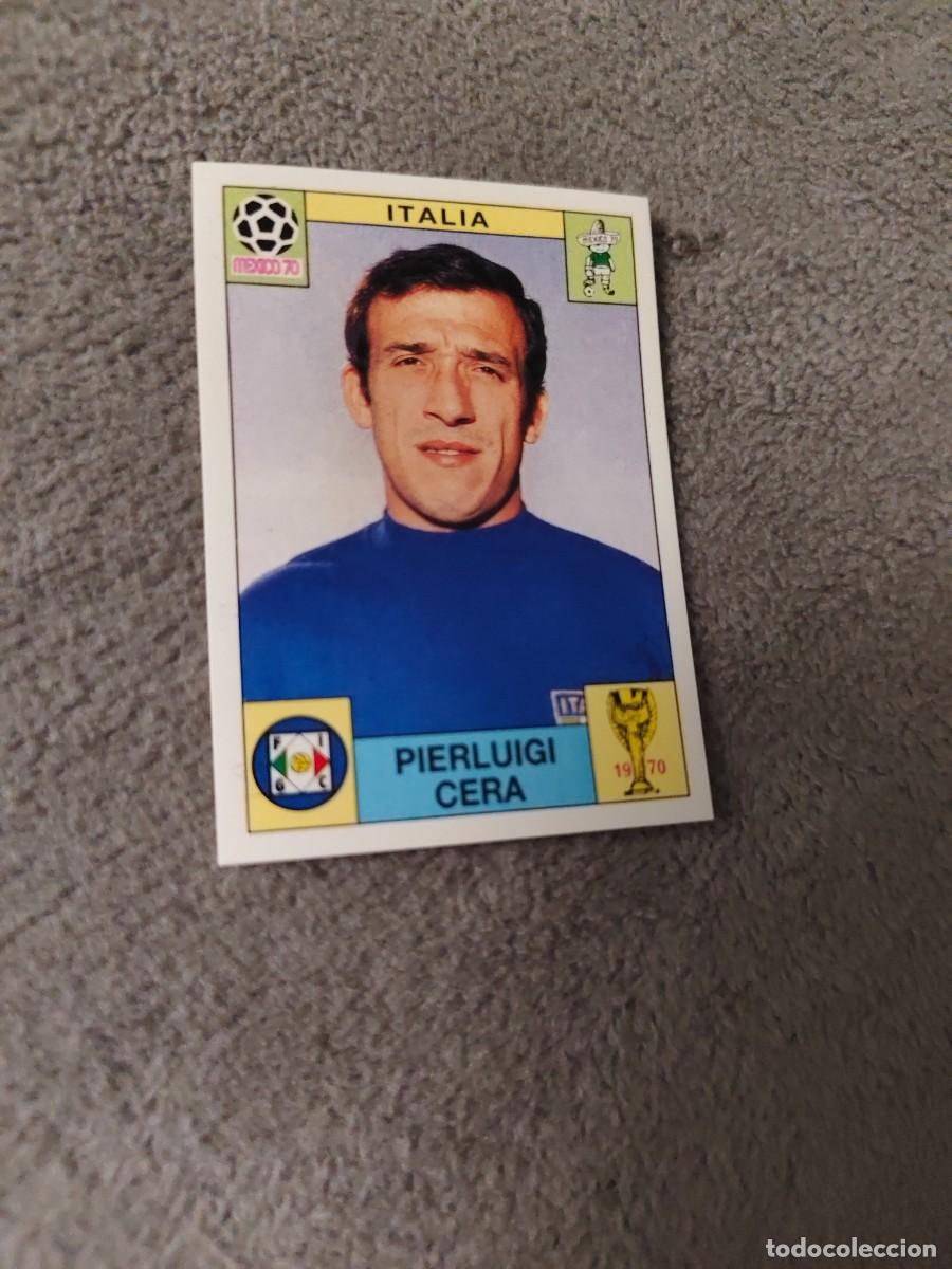 Cromos de f&uacute;tbol: 48 WORLD CUP STORY PANINI PIERLUIGI CERA (ITALIA) - MUNDIAL 1970 70 -- MUNDIAL SONRICS AAJ
