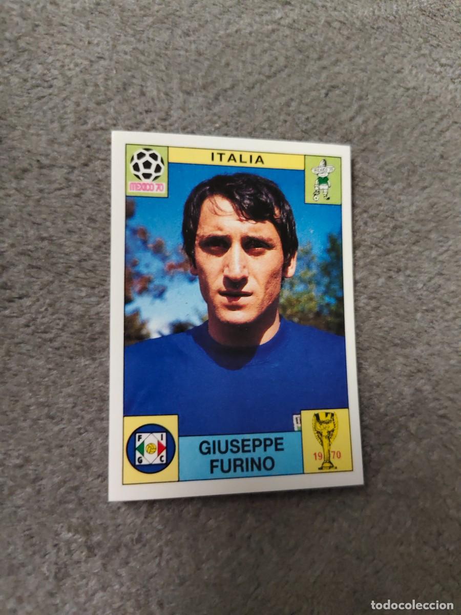 Cromos de f&uacute;tbol: 50 WORLD CUP STORY PANINI GIUSEPPE FURINO (ITALIA) - MUNDIAL 1970 70 -- MUNDIAL SONRICS AAJ