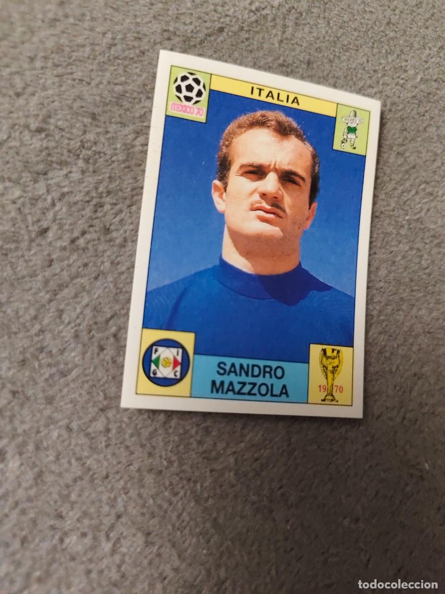 Cromos de f&uacute;tbol: 53 WORLD CUP STORY PANINI SANDRO MAZZOLA (ITALIA) - MUNDIAL 1970 70 -- MUNDIAL SONRICS AAJ