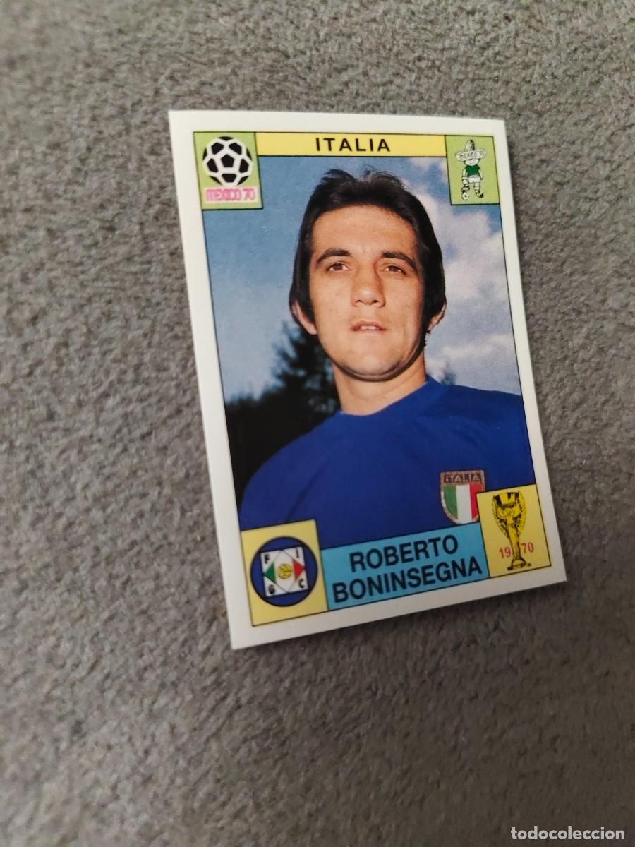 Cromos de f&uacute;tbol: 57 WORLD CUP STORY PANINI ROBERTO BONINSEGNA (ITALIA) - MUNDIAL 1970 70 -- MUNDIAL SONRICS AAJ
