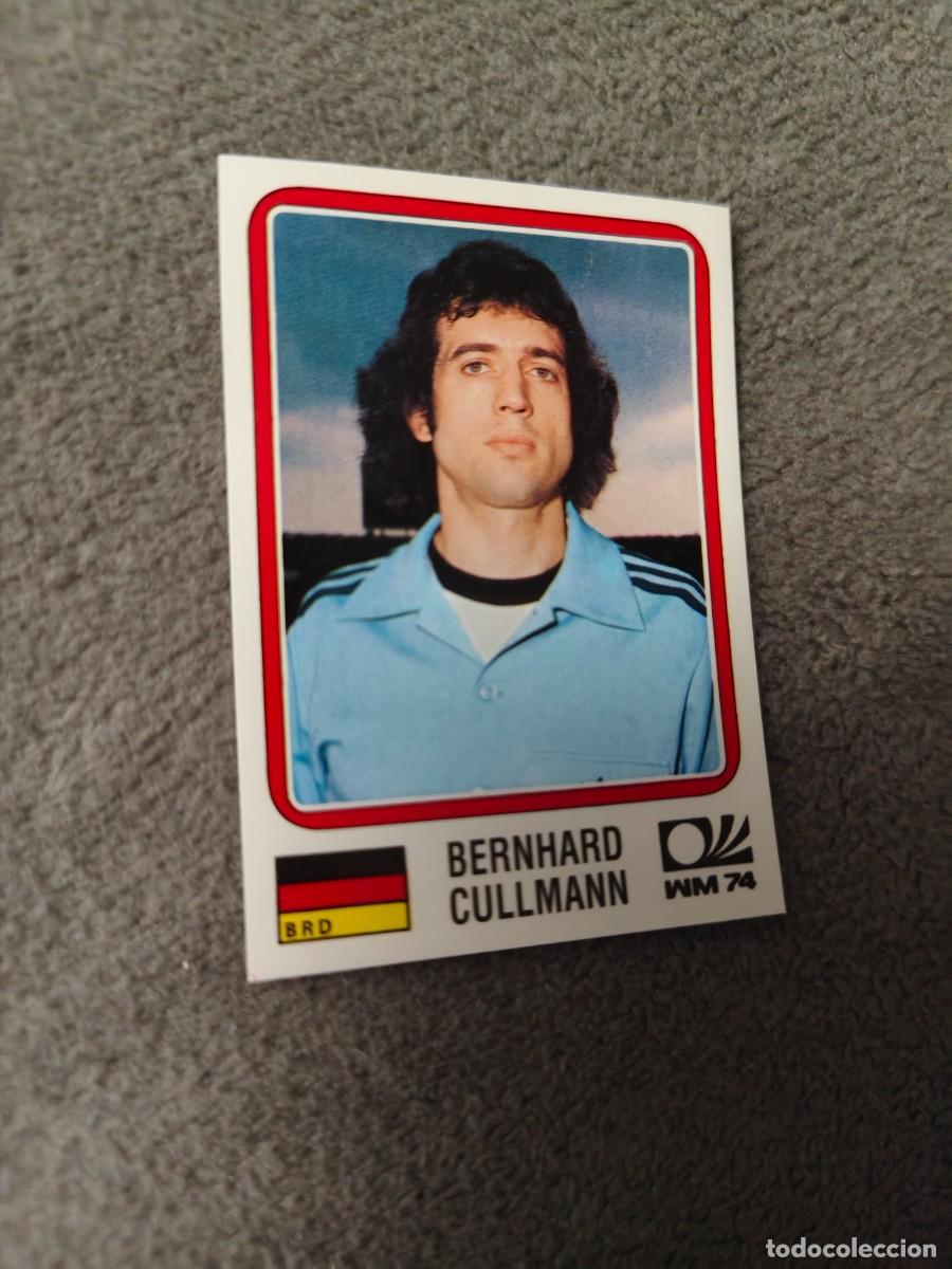 Cromos de f&uacute;tbol: 65 WORLD CUP STORY PANINI BERNARD CULLMANN (ALEMANIA) - MUNDIAL 1974 74 -- MUNDIAL SONRICS AAJ