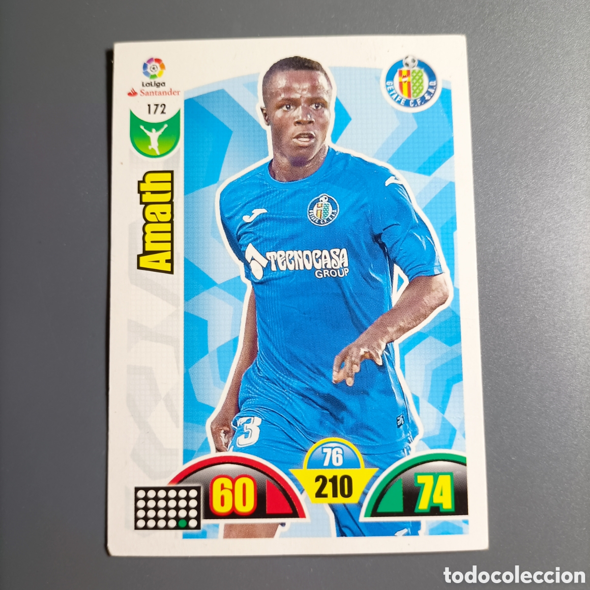 Cromos de f&uacute;tbol: ADRENALYN. LIGA 2017-2018 (GETAFE) №172 AMATH