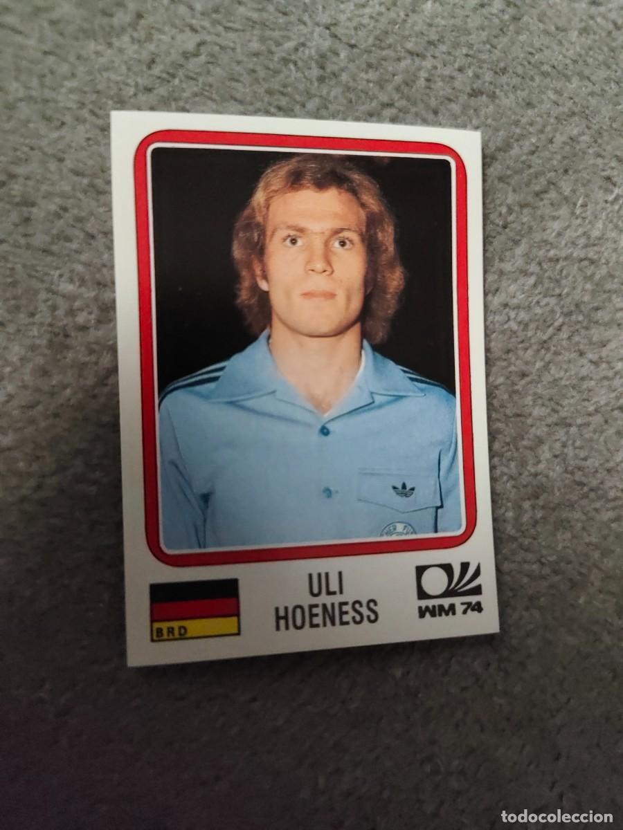 Cromos de f&uacute;tbol: 68 WORLD CUP STORY PANINI ULI HOENESS (ALEMANIA) - MUNDIAL 1974 74 -- MUNDIAL SONRICS AAJ