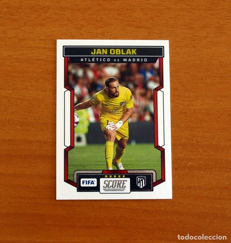Cromos de f&uacute;tbol: Atl&eacute;tico de Madrid - N&ordm; 26 Jan Oblak - Panini 2023-2024-23-24 Score FIFA Soccer