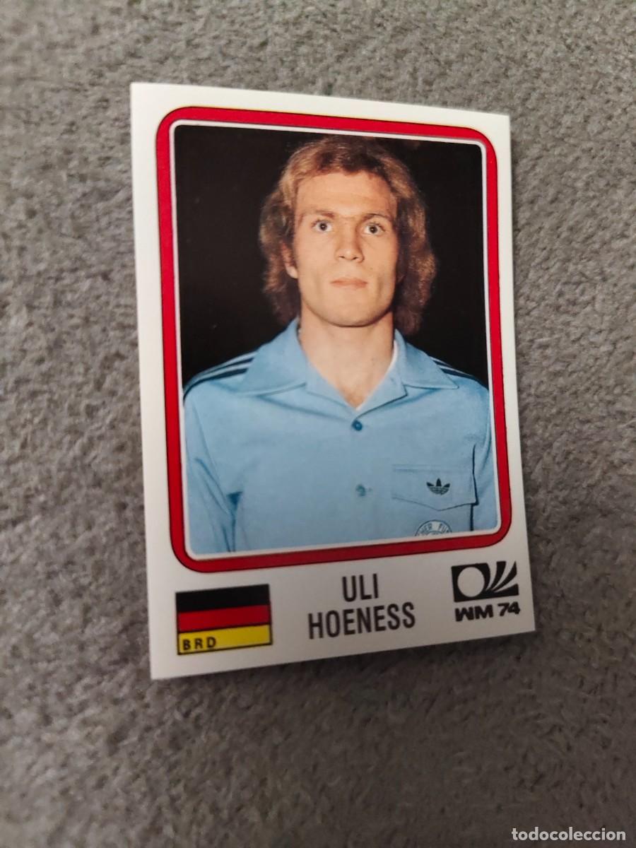 Cromos de f&uacute;tbol: 68 WORLD CUP STORY PANINI ULI HOENESS (ALEMANIA) - MUNDIAL 1974 74 -- MUNDIAL SONRICS AAJ
