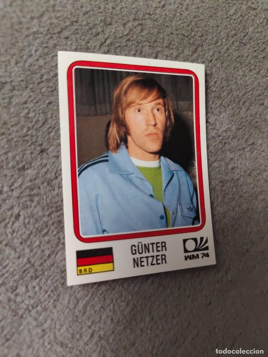 Cromos de f&uacute;tbol: 71 WORLD CUP STORY PANINI GUNTER NETZER (ALEMANIA) - MUNDIAL 1974 74 -- MUNDIAL SONRICS AAJ