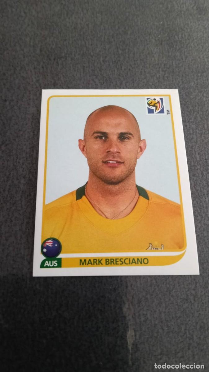 Cromos de f&uacute;tbol: Mundial Fifa Sudafrica 2010 Panini 289 Bresciano Australia