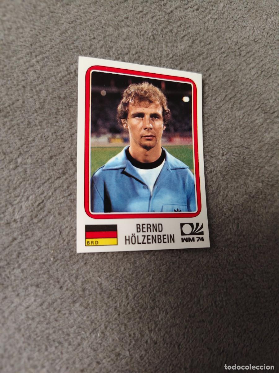 Cromos de f&uacute;tbol: 74 WORLD CUP STORY PANINI BERND HOLZENBEIN (ALEMANIA) - MUNDIAL 1974 74 -- MUNDIAL SONRICS AAJ