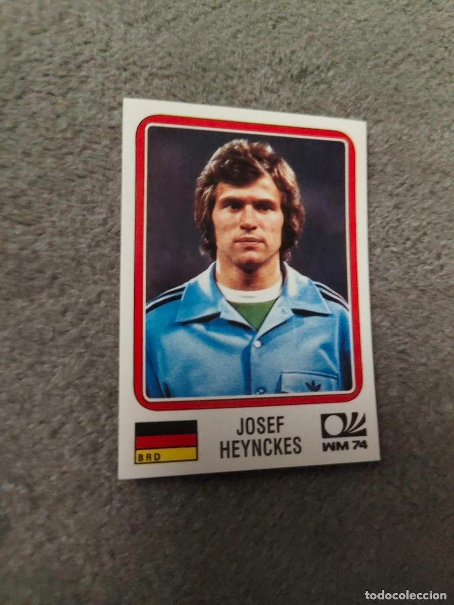 Football Stickers: 75 WORLD CUP STORY PANINI JOSEF HEYNCKES (ALEMANIA) - MUNDIAL 1974 74 -- MUNDIAL SONRICS AAJ