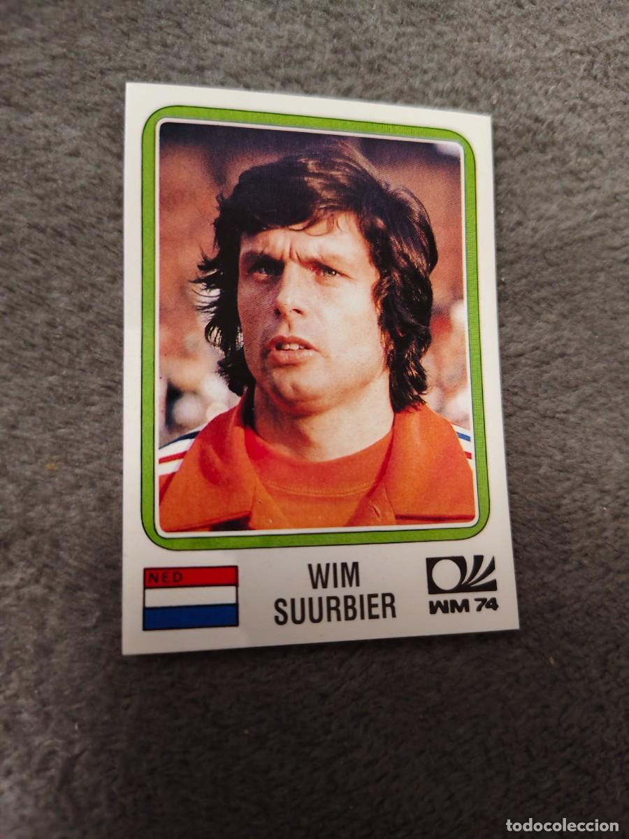 Figurine di Calcio: 78 WORLD CUP STORY PANINI WIM SUURBIER (HOLANDA) - MUNDIAL 1974 74 -- MUNDIAL SONRICS AAJ
