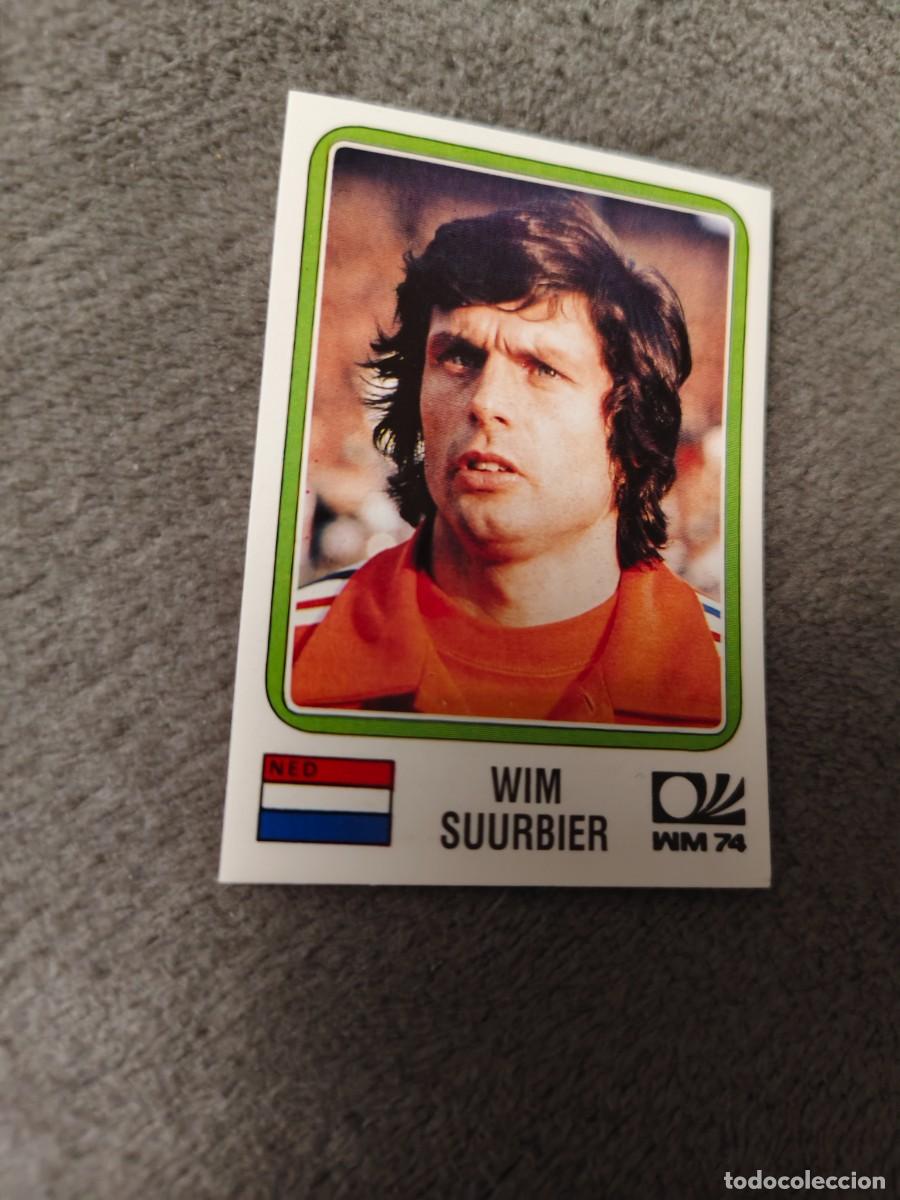 Figurine di Calcio: 78 WORLD CUP STORY PANINI WIM SUURBIER (HOLANDA) - MUNDIAL 1974 74 -- MUNDIAL SONRICS AAJ