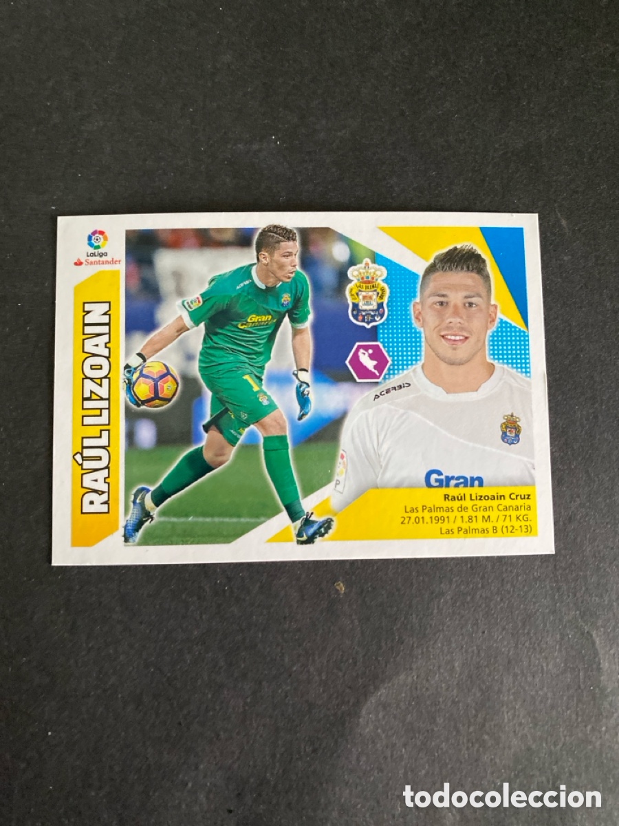 Cromos de f&uacute;tbol: Cromo liga 17/19 UD Las Palmas N*2
