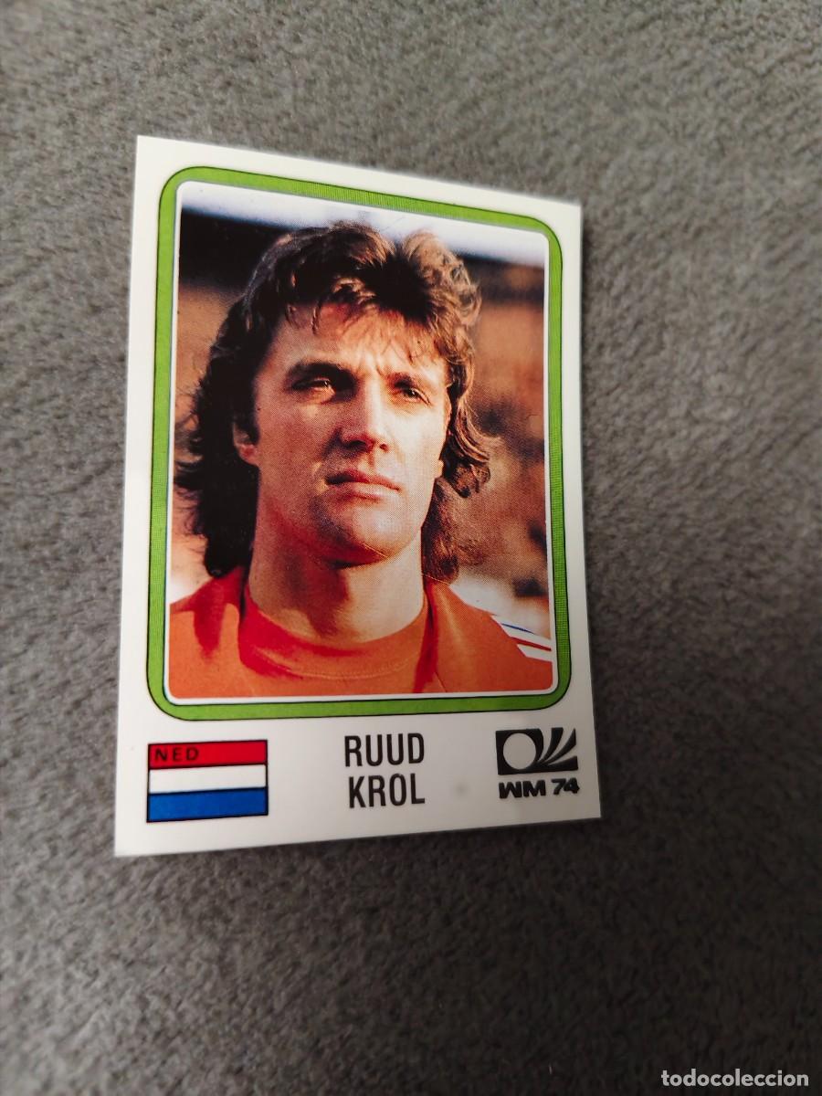 Cromos de f&uacute;tbol: 79 WORLD CUP STORY PANINI RUUD KROL (HOLANDA) - MUNDIAL 1974 74 -- MUNDIAL SONRICS AAJ