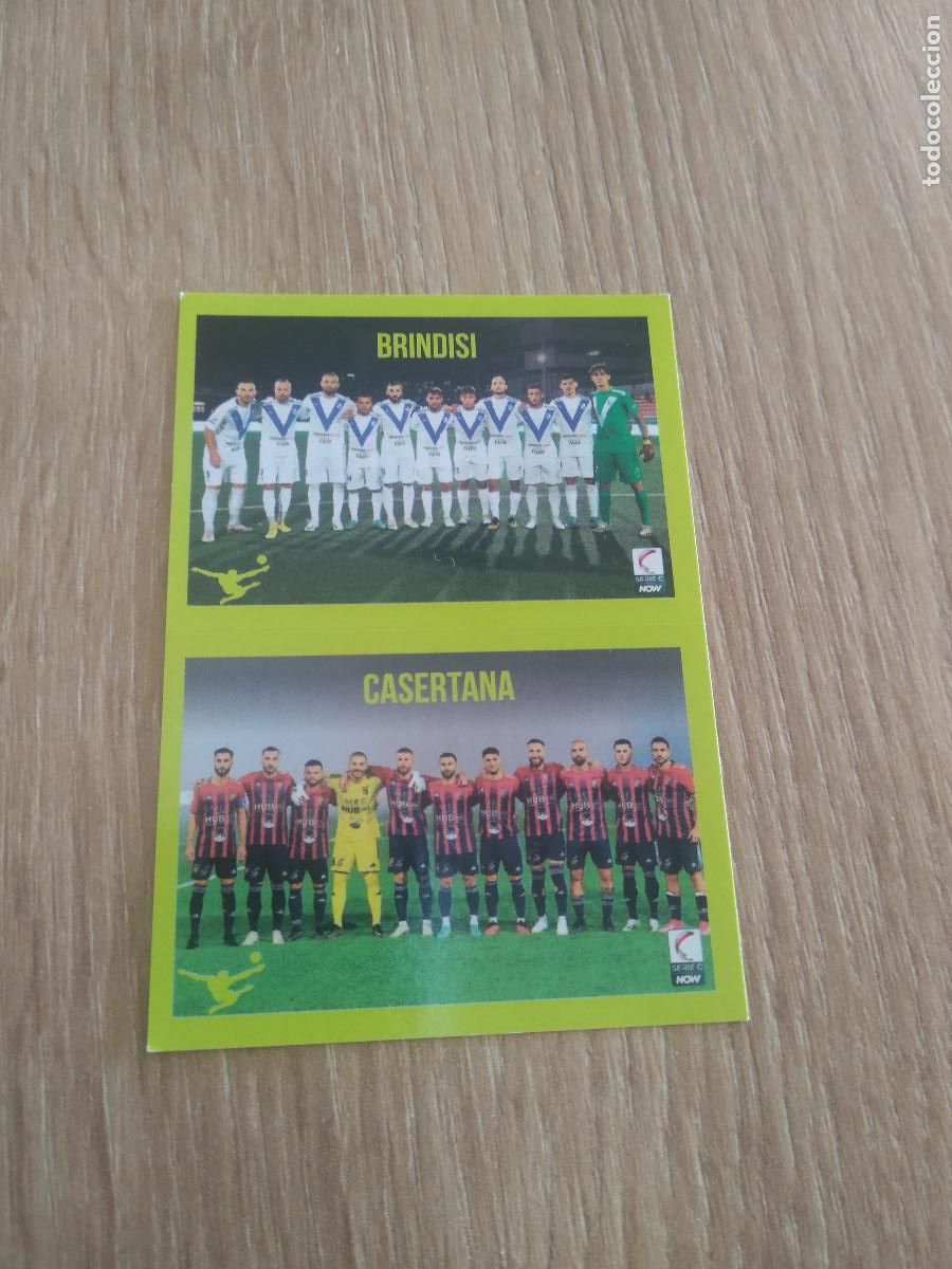 Cromos de f&uacute;tbol: 680 EQUIPO BRINDISI CASERTANA CROMO FUTBOL PANINI LIGA ITALIA 23-24 CALCIATORI 2023-2024