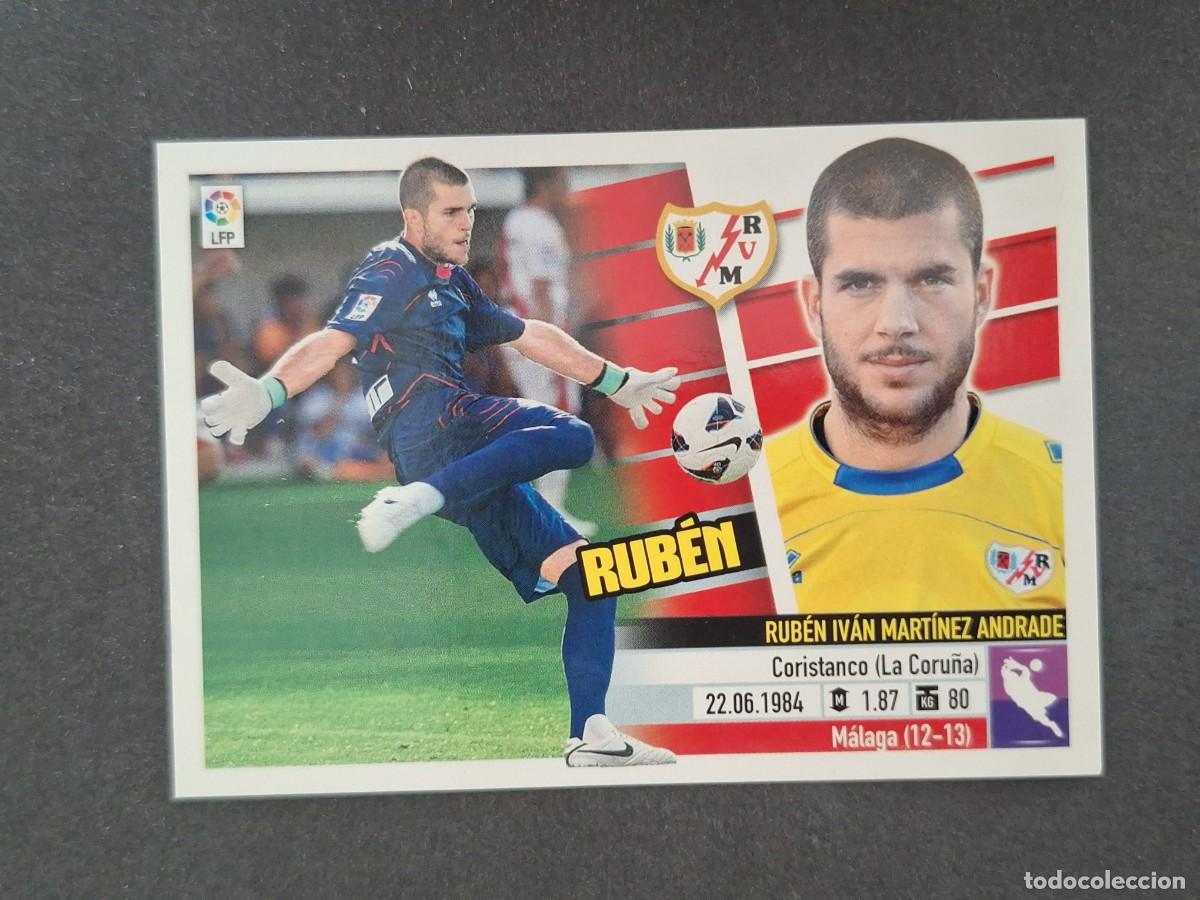 Cromos de f&uacute;tbol: L5 RUBEN RAYO VALLECANO LIGA ESTE 2013 2014 13 14 NUNCA PEGADO SIN PEGAR