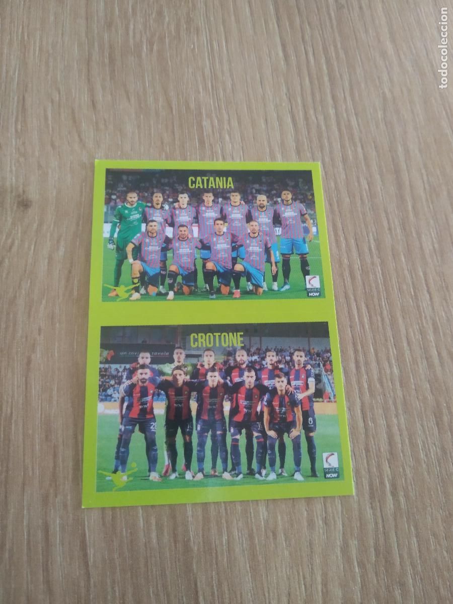 Cromos de f&uacute;tbol: 681 CATANIA CROTONE CROMO FUTBOL PANINI LIGA ITALIA 23-24 CALCIATORI 2023-2024