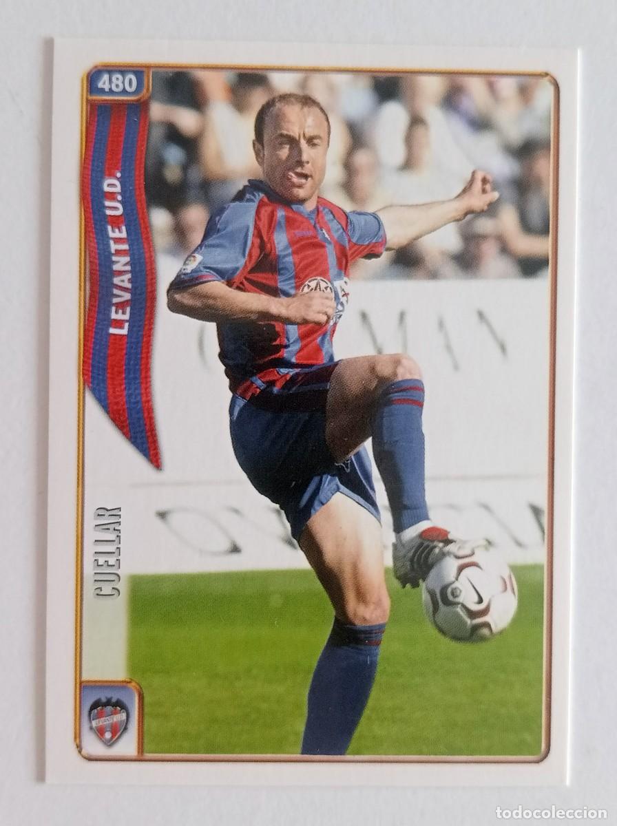 Cromos de f&uacute;tbol: CROMO FUTBOL LEVANTE U.D MUNDI CROMO 2004-2005: CU&Eacute;LLAR