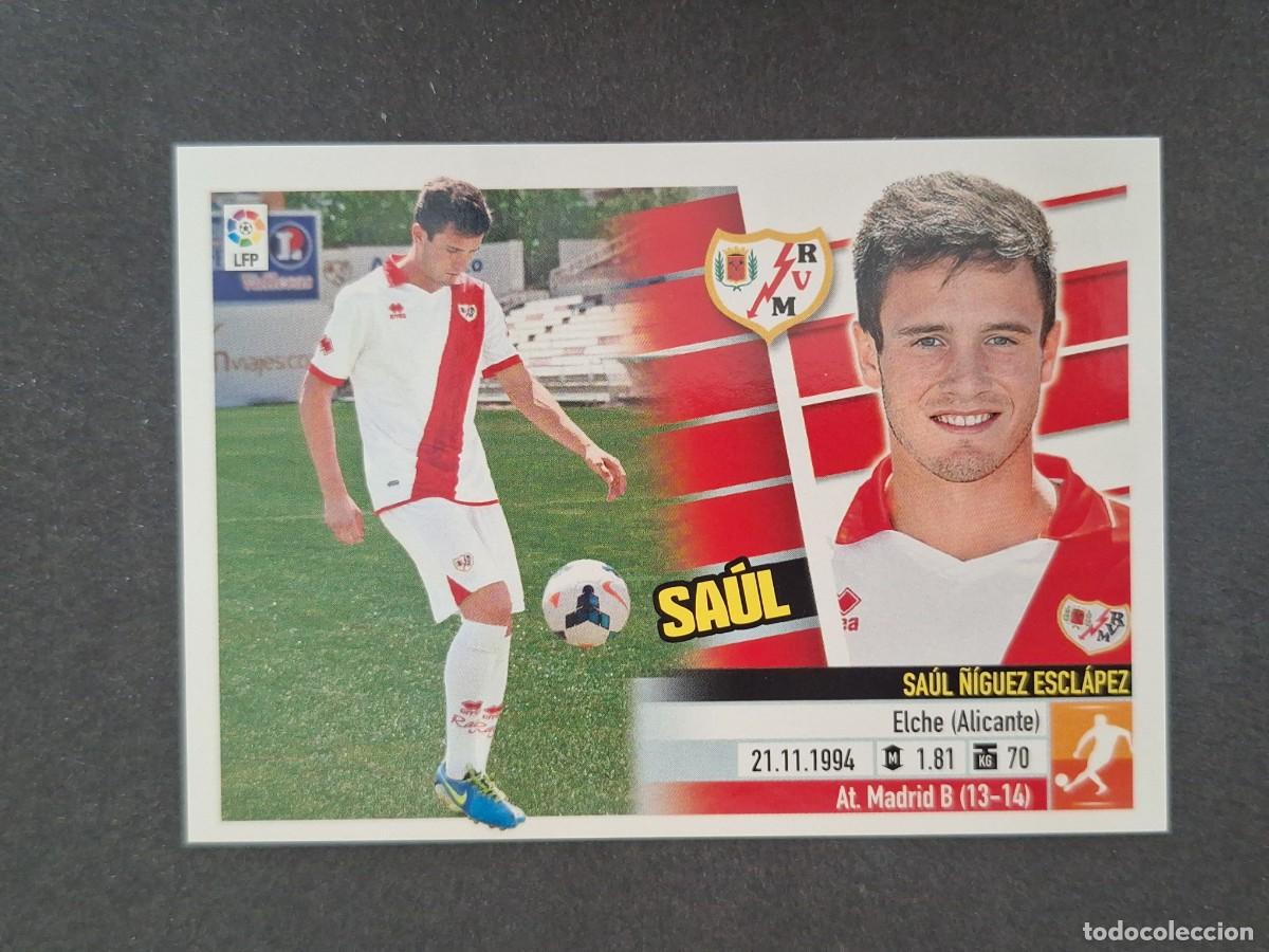Cromos de f&uacute;tbol: L5 SAUL RAYO VALLECANO LIGA ESTE 2013 2014 13 14 NUNCA PEGADO SIN PEGAR