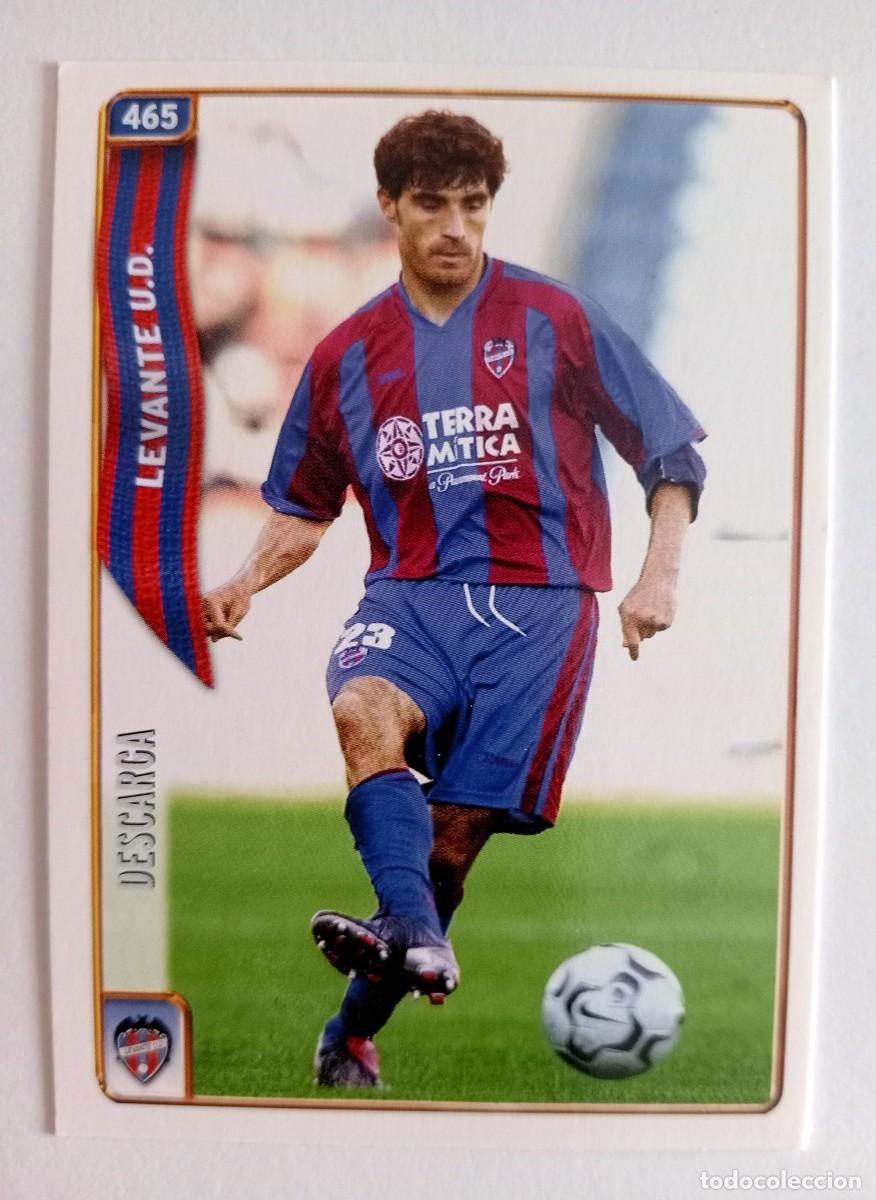 Cromos de f&uacute;tbol: CROMO FUTBOL LEVANTE U.D MUNDI CROMO 2004-2005: DESCARGA