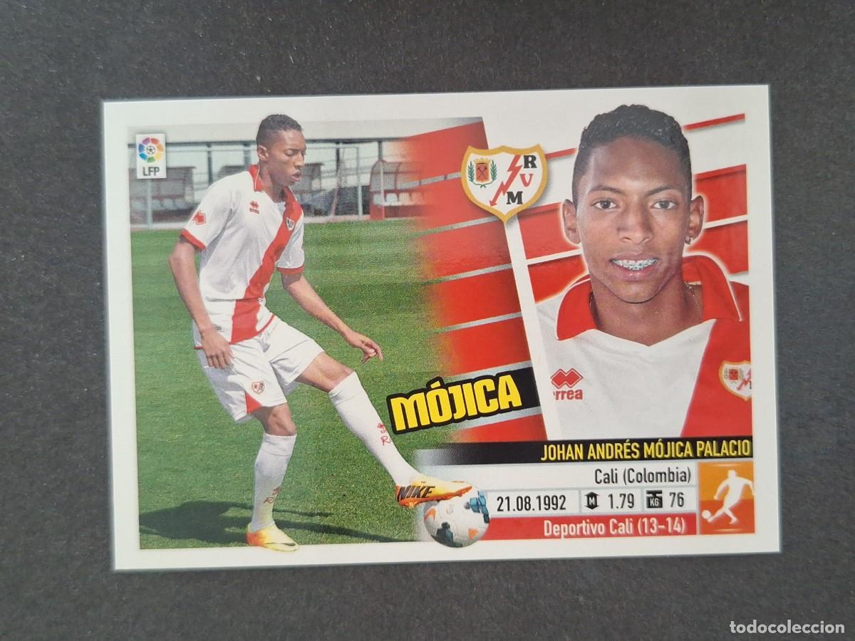 Cromos de f&uacute;tbol: L5 MOJICA RAYO VALLECANO LIGA ESTE 2013 2014 13 14 NUNCA PEGADO SIN PEGAR