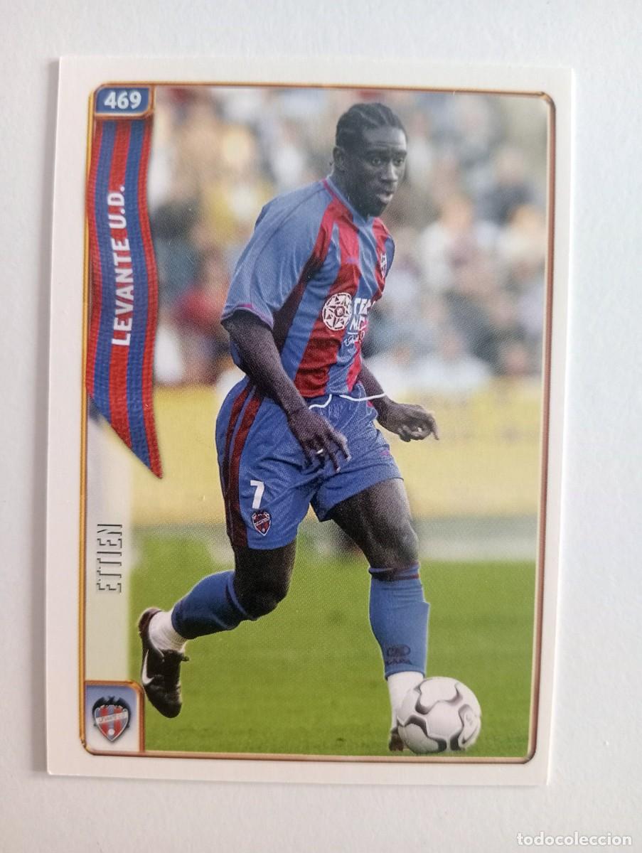Cromos de f&uacute;tbol: CROMO FUTBOL LEVANTE U.D MUNDI CROMO 2004-2005: ETTIEN