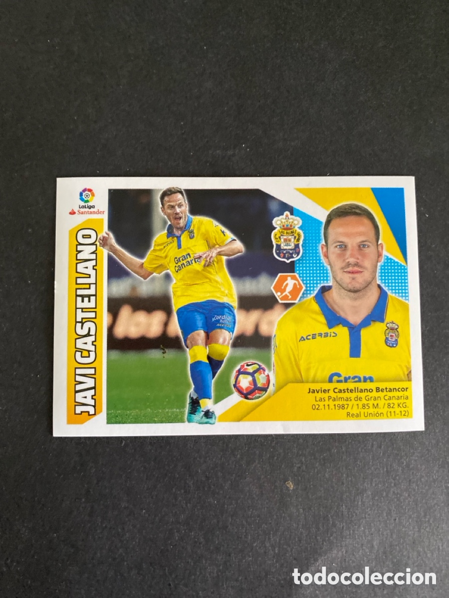 Cartes &agrave; collectionner de Football: Cromo liga 17/18 UD Las Palmas N* 12 B