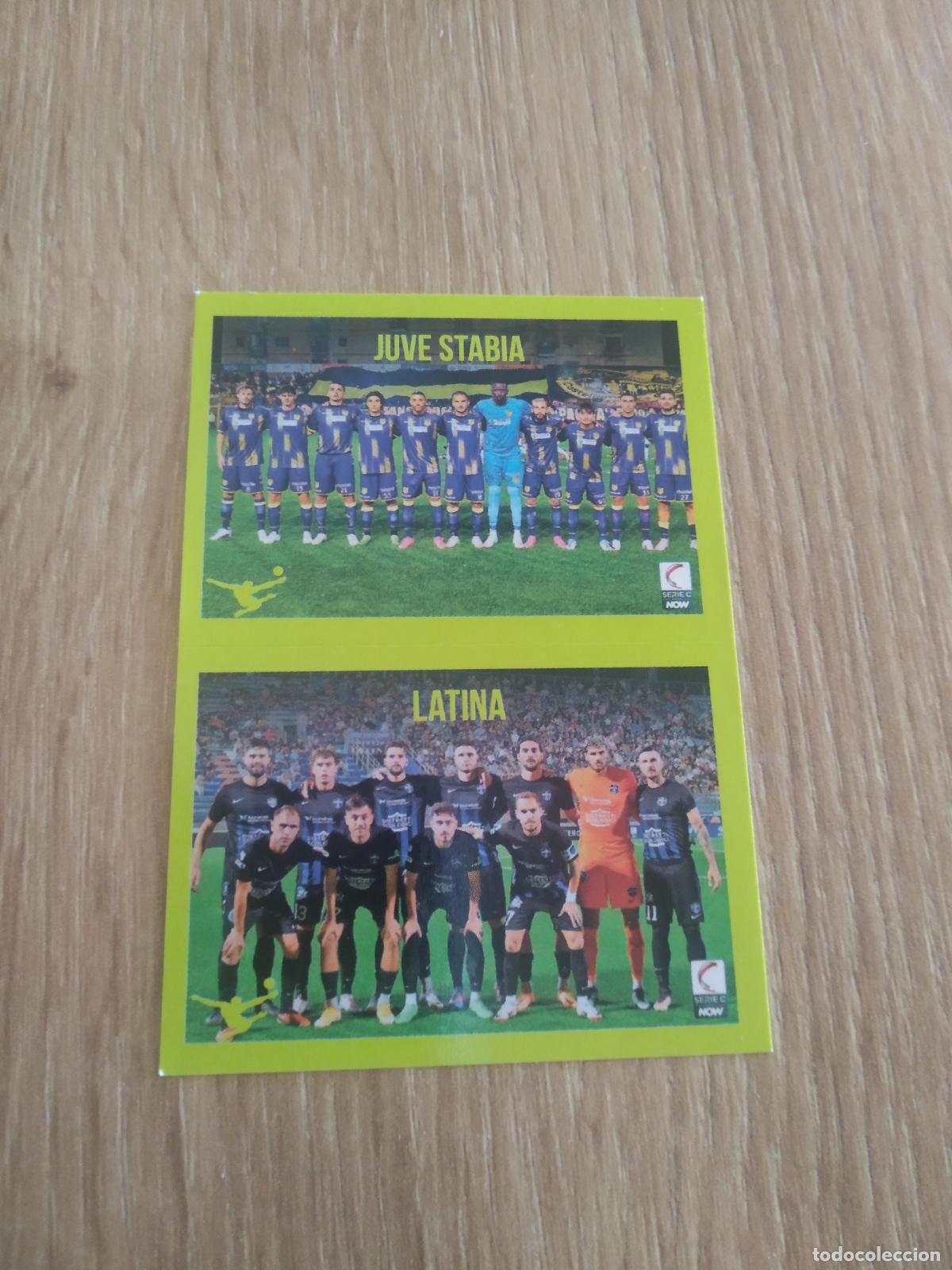 Cartes &agrave; collectionner de Football: 684 JUVE STABIA LATINA EQUIPO PLANTILLA CROMO FUTBOL PANINI LIGA ITALIA 23-24 CALCIATORI 2023-2024