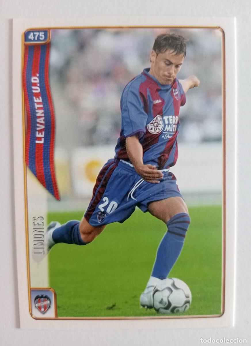 Cartes &agrave; collectionner de Football: CROMO FUTBOL LEVANTE U.D MUNDI CROMO 2004-2005: LIMONES