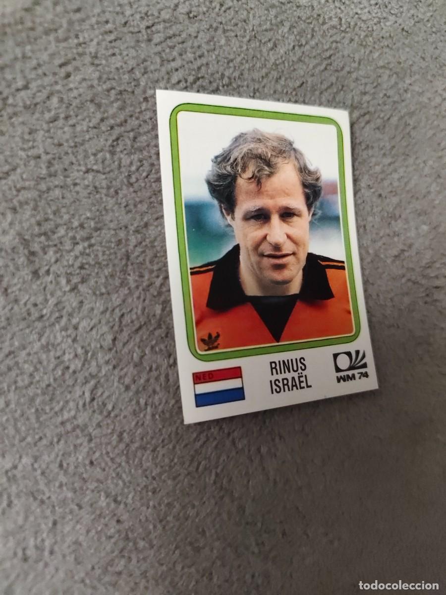 Fu&szlig;ball-Sticker: 80 WORLD CUP STORY PANINI RINUS ISRAEL (HOLANDA) - MUNDIAL 1974 74 -- MUNDIAL SONRICS AAJ