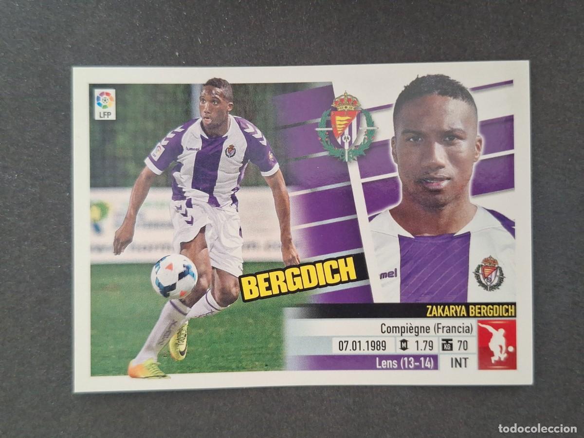 Fu&szlig;ball-Sticker: L5 BERGDICH REAL VALLADOLID LIGA ESTE 2013 2014 13 14 NUNCA PEGADO SIN PEGAR