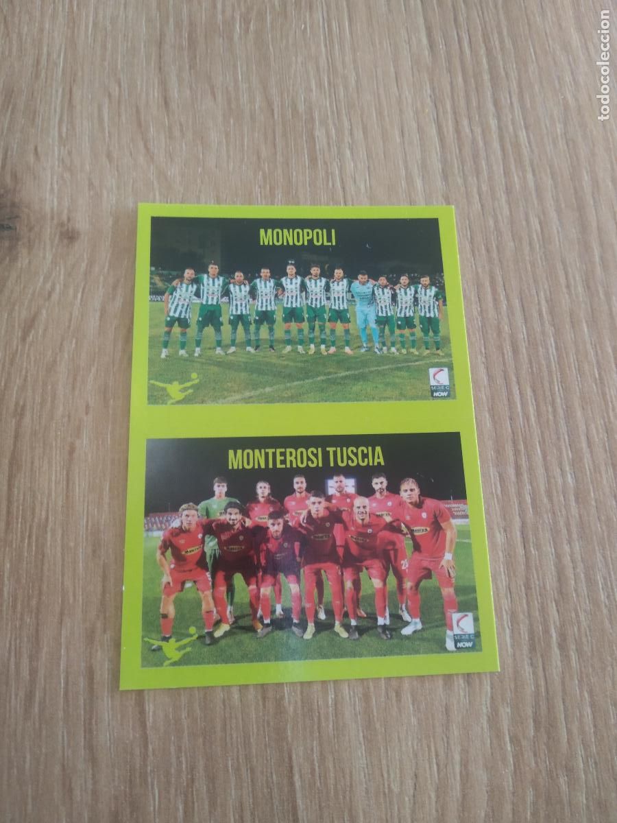 Fu&szlig;ball-Sticker: 686 EQUIPO MONOPOLI MONTEROSI TUSCIA CROMO FUTBOL PANINI LIGA ITALIA 23-24 CALCIATORI 2023-2024