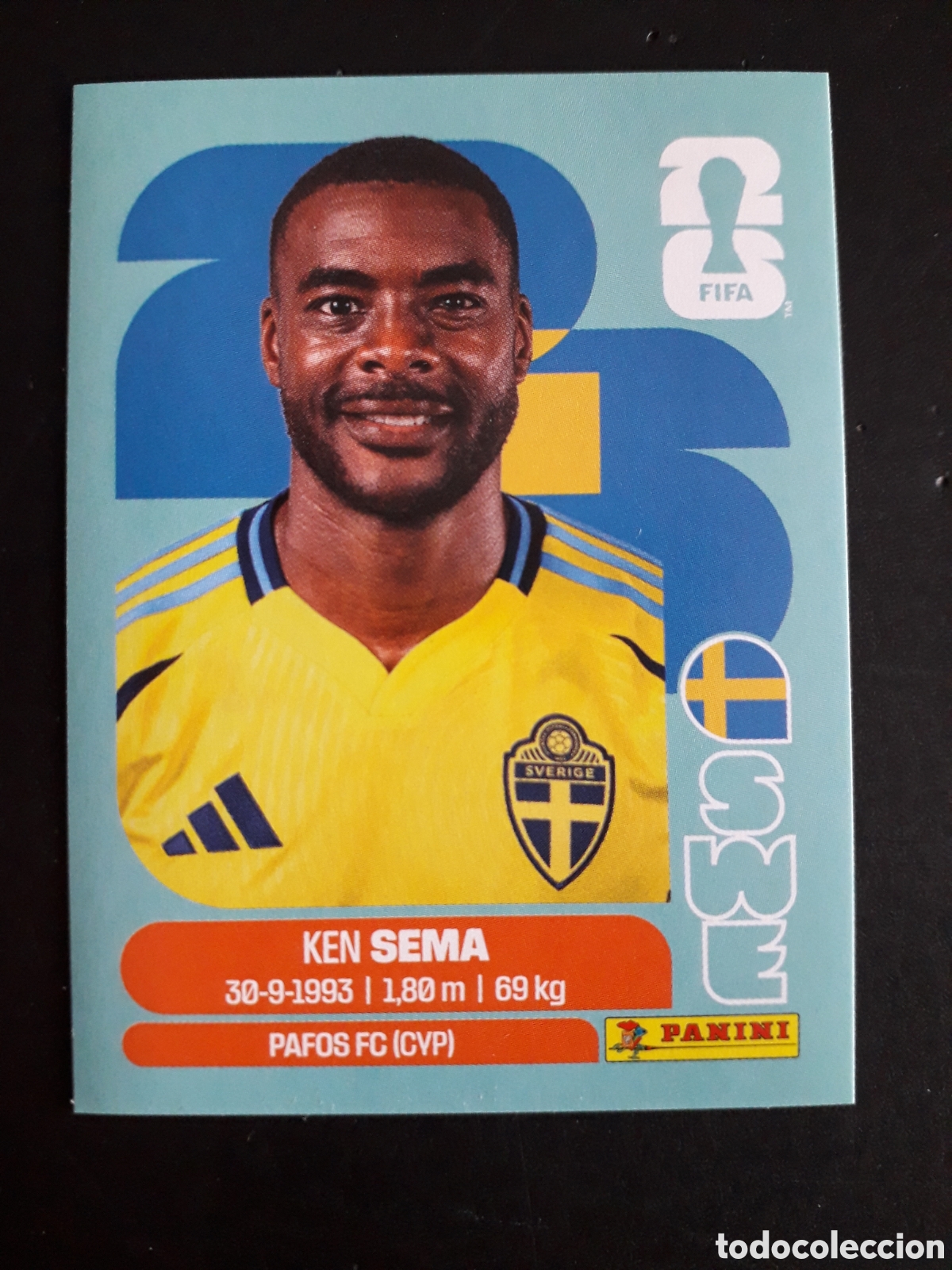 Fu&szlig;ball-Sticker: SEMA SUECIA SWE 15 MUNDIAL F&Uacute;TBOL 2026 FIFA WORLD CUP PANINI SIN PEGAR PEDIDO M&Iacute;NIMO 3&euro;