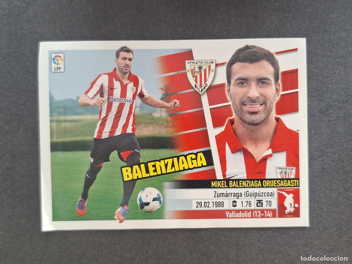 Cromos de f&uacute;tbol: L5 BALENZIAGA ATHLETIC CLUB DE BILBAO COLOCA LIGA ESTE 2013 2014 13 14 NUNCA PEGADO SIN PEGAR