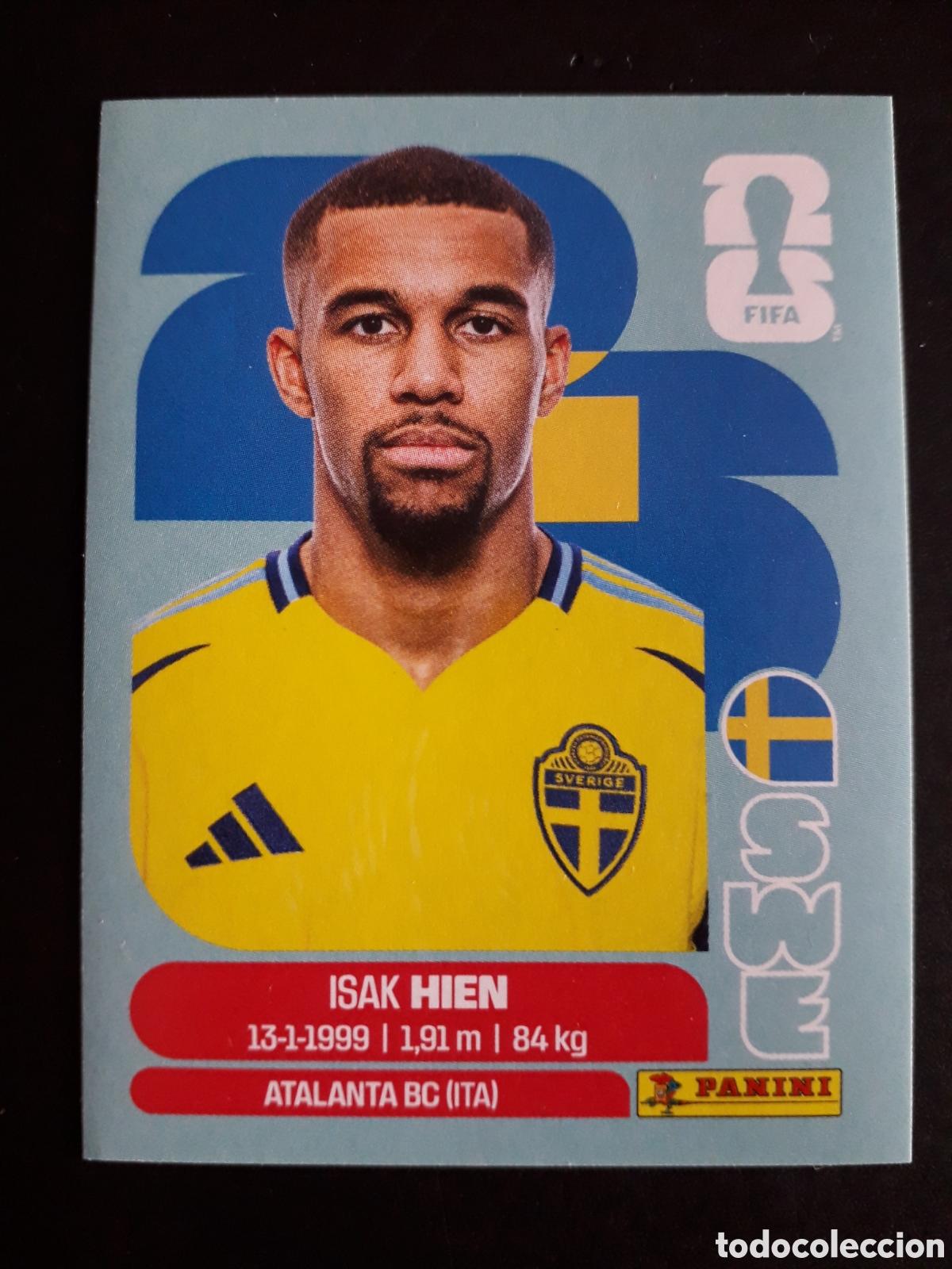 Cromos de f&uacute;tbol: HIEN SUECIA SWE 3 MUNDIAL F&Uacute;TBOL 2026 FIFA WORLD CUP PANINI SIN PEGAR PEDIDO M&Iacute;NIMO 3&euro;