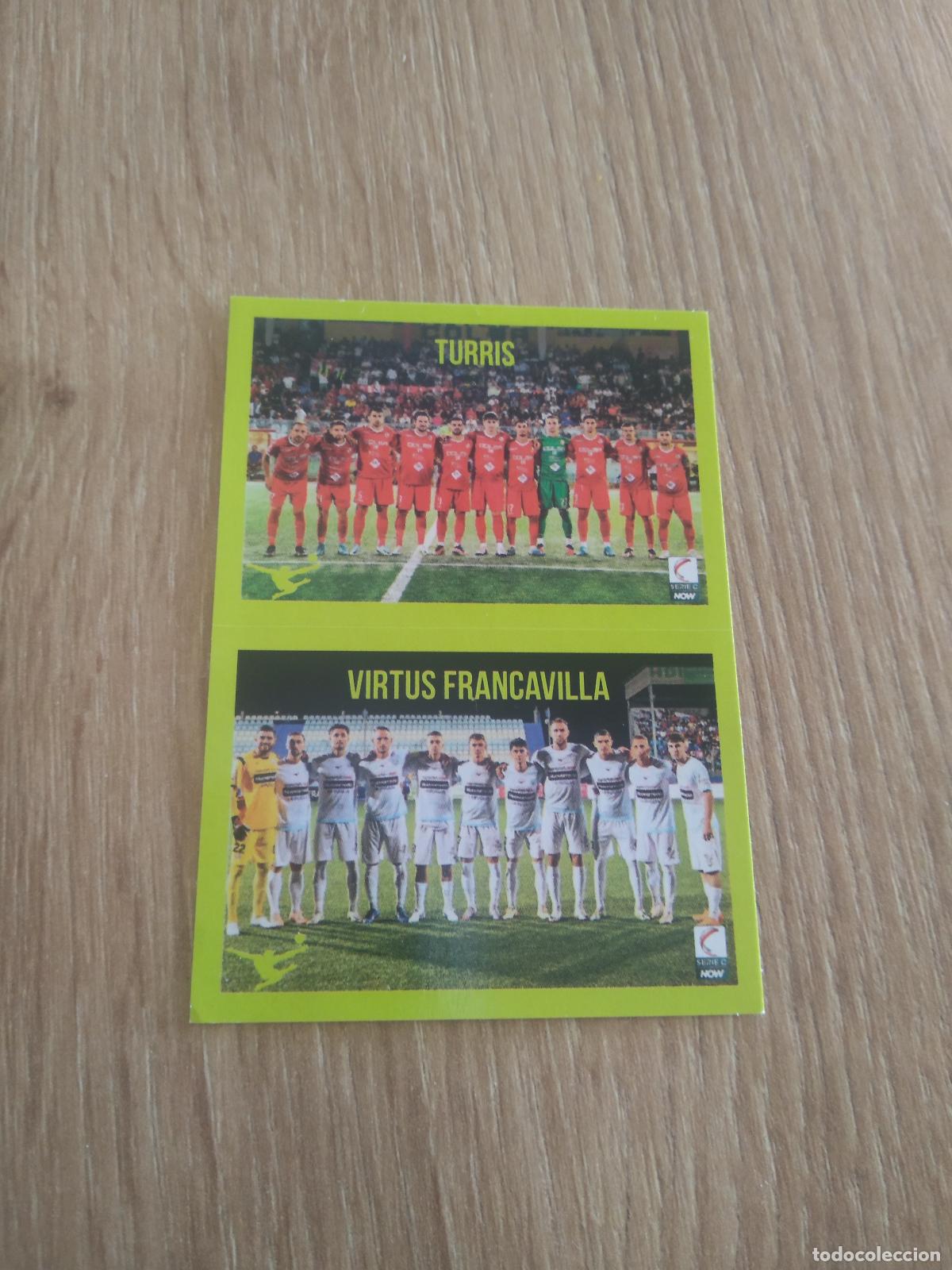 Cromos de f&uacute;tbol: 690 TURRIS VIRTUS FRANCAVILLA EQUIPO CROMO FUTBOL PANINI LIGA ITALIA 23-24 CALCIATORI 2023-2024