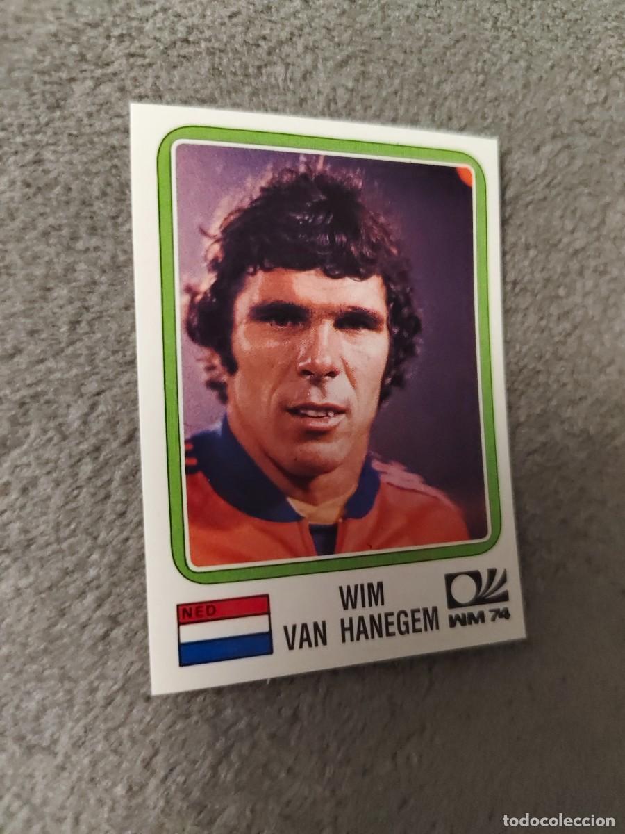 Cromos de f&uacute;tbol: 86 WORLD CUP STORY PANINI WIM VAN HANEGEM (HOLANDA) - MUNDIAL 1974 74 -- MUNDIAL SONRICS AAJ
