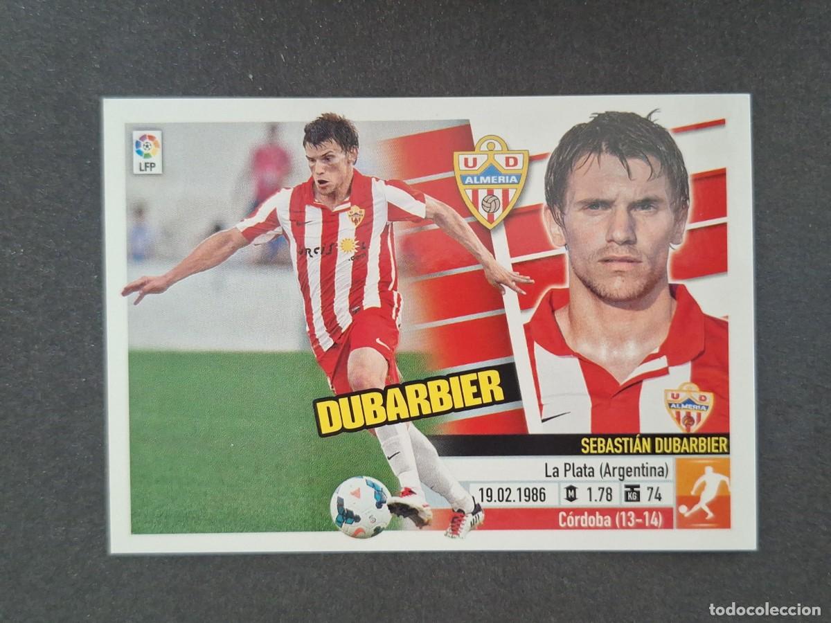 Cromos de Futebol: L5 DUBARBIER U. D. ALMERIA COLOCA LIGA ESTE 2013 2014 13 14 NUNCA PEGADO SIN PEGAR