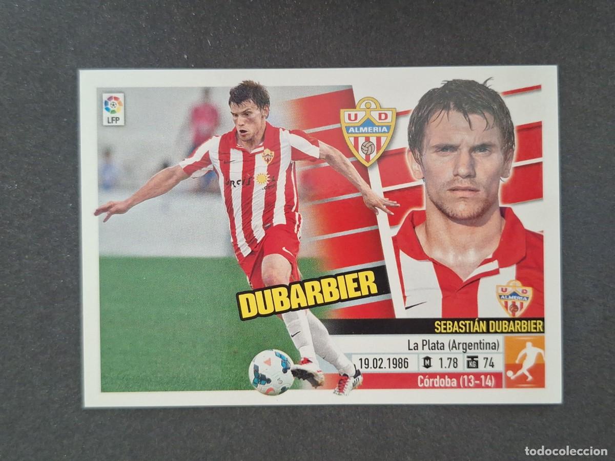 Cromos de Futebol: L5 DUBARBIER U. D. ALMERIA COLOCA LIGA ESTE 2013 2014 13 14 NUNCA PEGADO SIN PEGAR