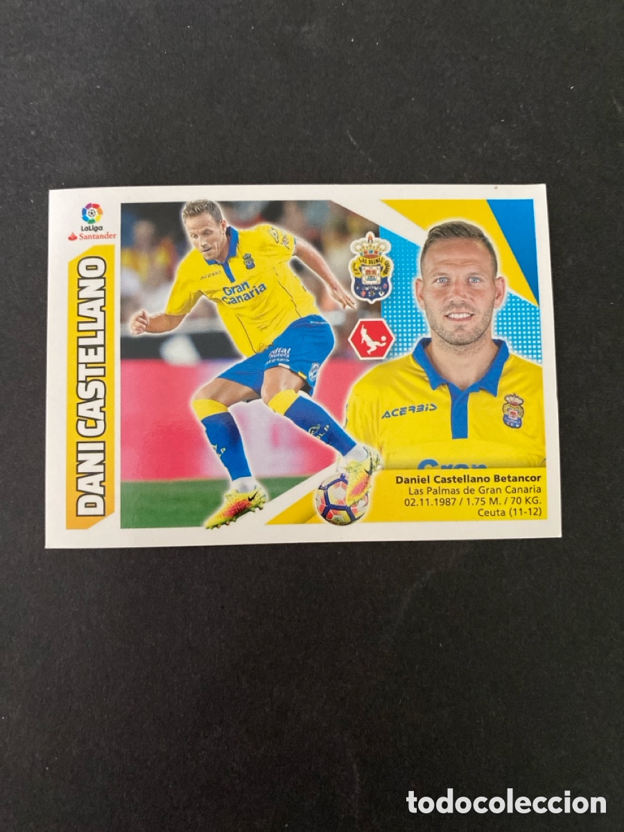Cromos de Futebol: Cromo liga 17/18 UD Las Palmas N* 7