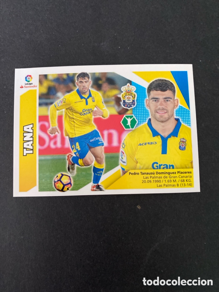Cromos de f&uacute;tbol: Cromo liga 17/18 UD Las Palmas N* 15