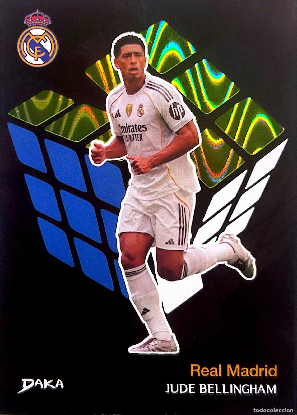 Cromos de f&uacute;tbol: Cromo Jude Bellingham Real Madrid C.F. Daka Top Audience 2025-2026