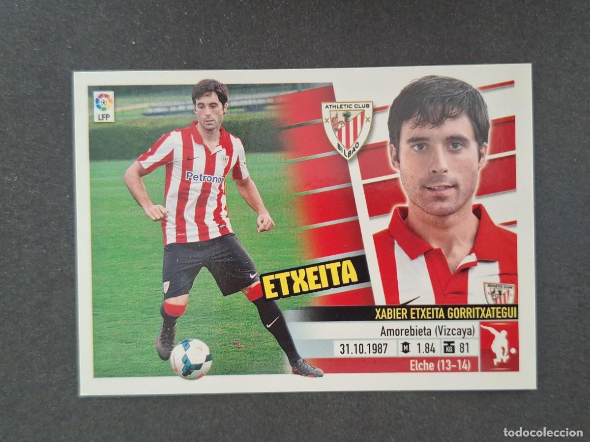 Cromos de f&uacute;tbol: L5 ETXEITA ATHLETIC CLUB DE BILBAO COLOCA LIGA ESTE 2013 2014 13 14 NUNCA PEGADO SIN PEGAR